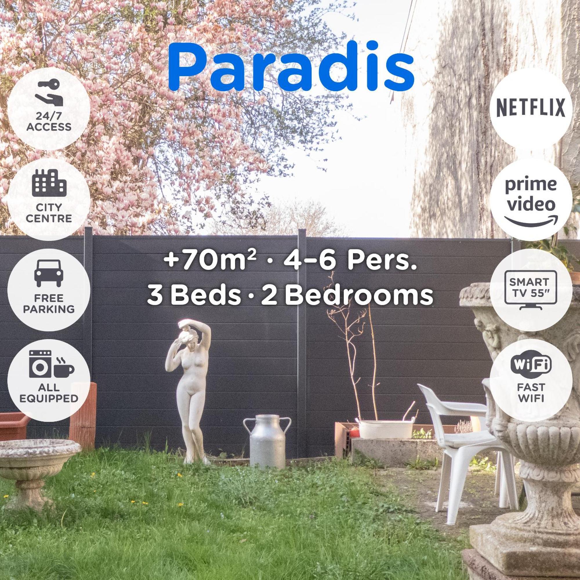 L'Amour De La Paix - Centre-Ville - Jardin - Proche Gare - Tv65"Primevideo - Ambiance Tres Chaleureuse - Parking Gratuit Sous-Video Surveillance Proche - Gere Par Presta-Zen'Services Verdun-sur-Meuse Exterior photo